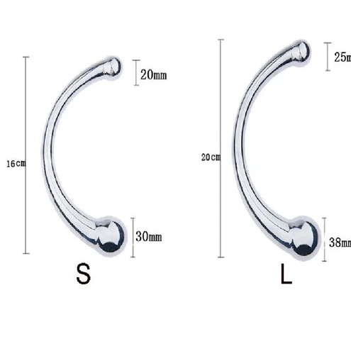 Anal Hooks Steel Hook Stainless Double Ended Anal 5858 Elegant 1016